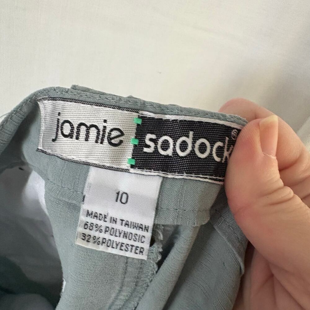 Jamie Sadock Light Blue Vintage Golf Pants Size 10 - Picture 6 of 6
